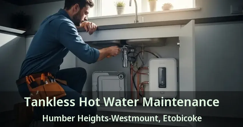 Tankless Hot Water Maintenance Humber Heights-Westmount, Etobicoke - ON