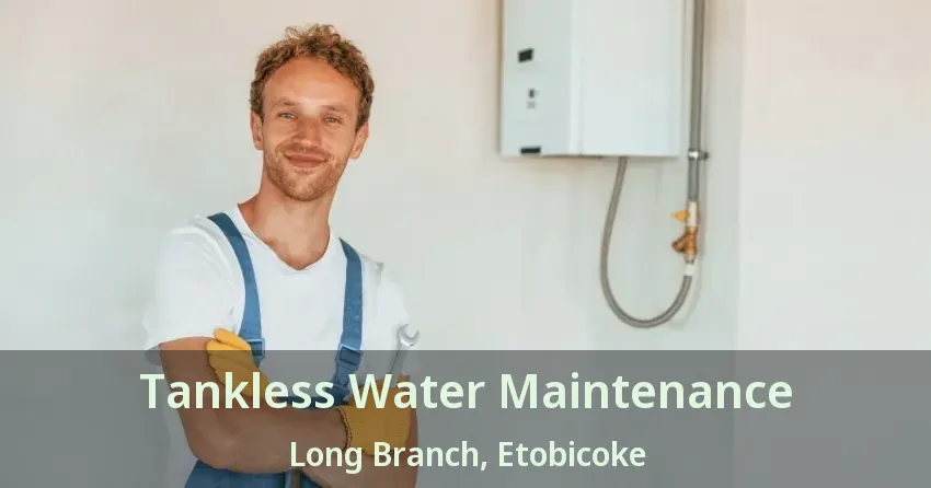 Tankless Water Maintenance Long Branch, Etobicoke - ON